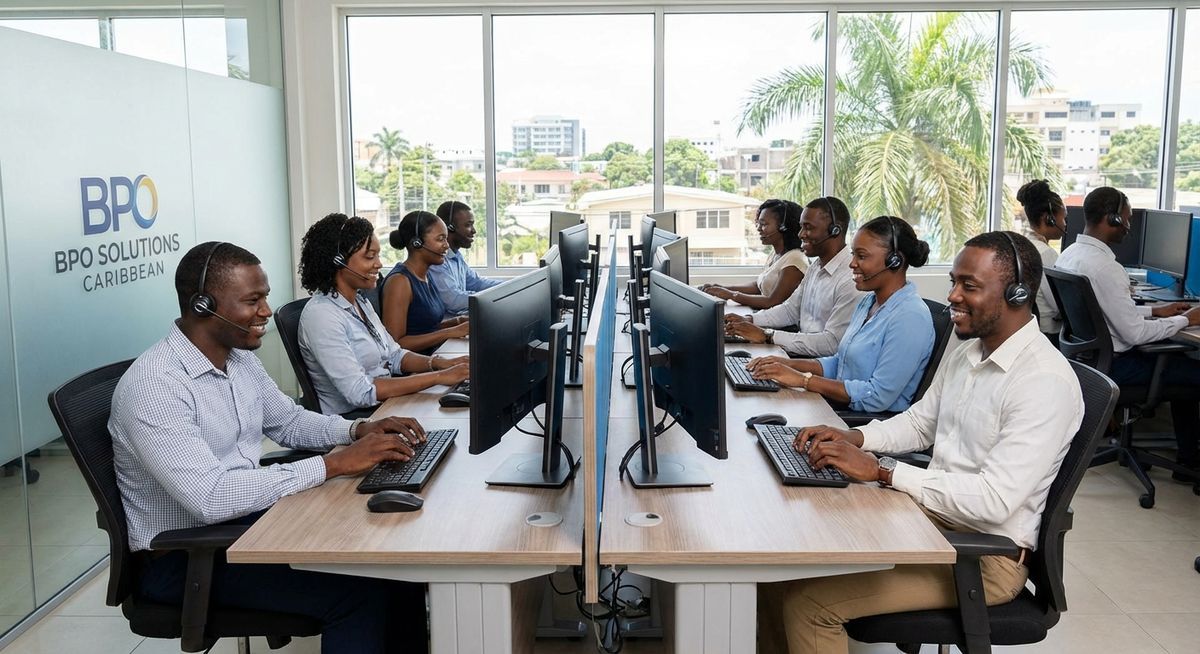 Business process outsourcing office in Castries, Saint Lucia