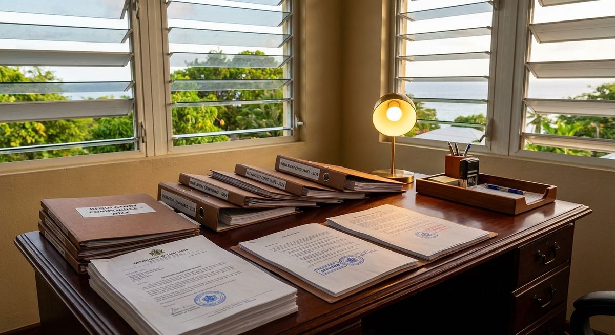 Business compliance and regulatory requirements in Saint Lucia