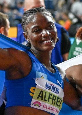 Julien Alfred, Saint Lucia Olympic gold medallist sprinter