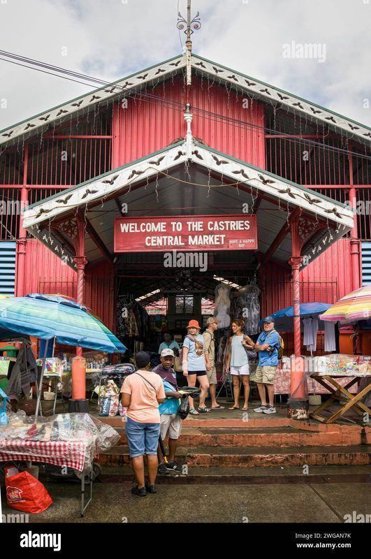 Castries Central Market
