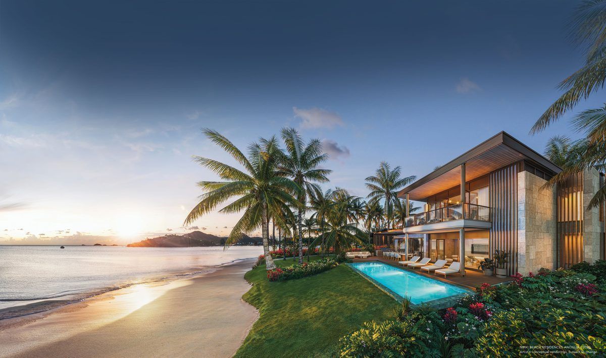 Luxury Caribbean resort villa development
